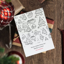 Kontur der Weihnachtsfarben