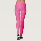 Kontur der weißen Blume und Leggings in hellrosa F (Rückseite)