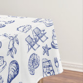 Kontur des Mittelmeerraums Tischdecke (Beispiel)