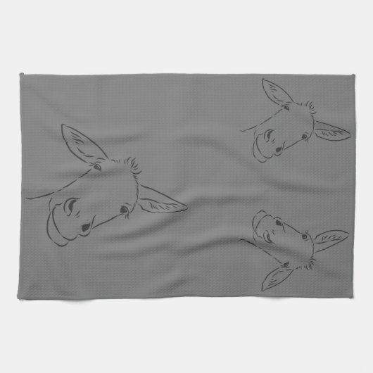 Kontur Donkey Geschirrtuch (Horizontal)