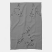 Kontur Donkey Geschirrtuch (Vertikal)