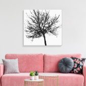 Kontur eines Baumes Leinwanddruck (Insitu (Wohnzimmer))