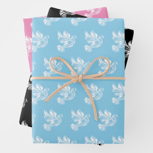 Kontur Geschenkpapier Set (Beispiel)