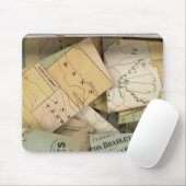 Kontur-Karte, USA Mousepad (Mit Mouse)