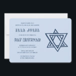 KONTUR LETTERS STAR DAVID Custom Bat Mitzvah Einladung<br><div class="desc">Perfekte Karte, um eine Bar oder Fledermausmitzvah anzukündigen! Handgemachte Kunst für Sie mit dem Stern von David auf der Vorder- und Rückseite! Vollständig anpassbar! Klicken Sie auf "Personalisieren" oben, um den Text zu bearbeiten. Klicken Sie auf "Bearbeiten mit dem Design-Tool", um die Schriftart, Farben und Platzierungen anzupassen und das Design...</div>