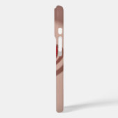 Kontur Minimalistisches Herz Case-Mate iPhone Hülle (Rückseite / Links)