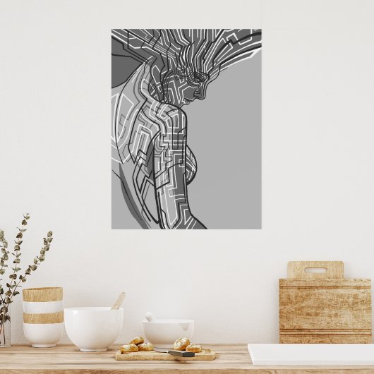 Kontur Poster (Küche)