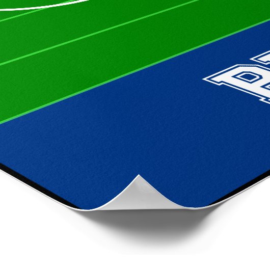 Kontur-Poster Poster (Ecke)