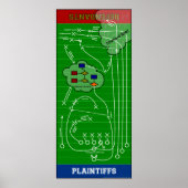 Kontur-Poster Poster (Vorne)