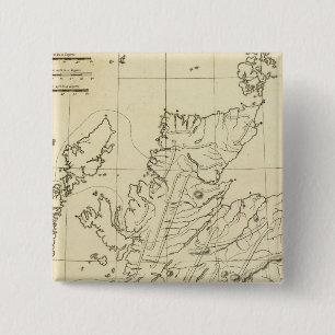 Kontur Schottland Button