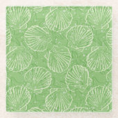 Kontur Seashells Glasuntersetzer (Vorderseite)