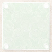 Kontur Seashells Glasuntersetzer (Rückseite)