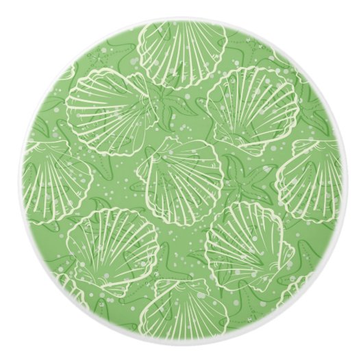 Kontur Seashells Keramikknauf (Vorderseite)