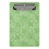 Kontur Seashells Mini Klemmbrett (Vorderseite)
