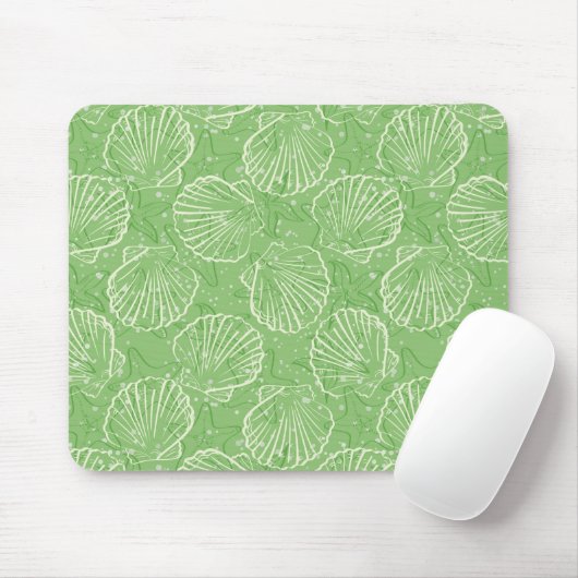Kontur Seashells Mousepad (Mit Mouse)