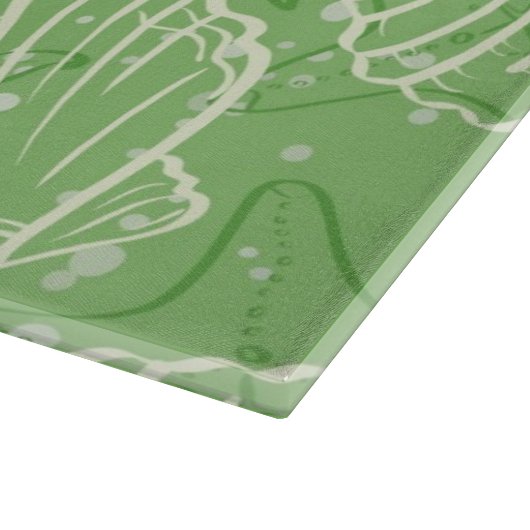 Kontur Seashells Schneidebrett (Ecke)