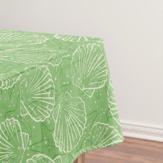 Kontur Seashells Tischdecke (Beispiel)