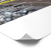 Kontur Tempel Poster (Ecke)