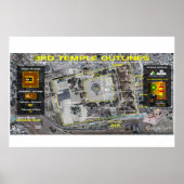 Kontur Tempel Poster (Vorne)