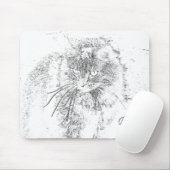 Kontur und Ihre Initialen Mousepad (Mit Mouse)