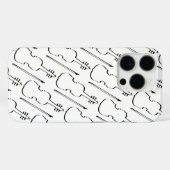Kontur Violine Case-Mate iPhone Hülle (Rückseite (Horizontal))