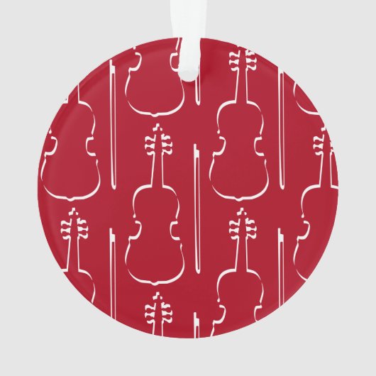 Kontur Violine Ornament (Rückseite)