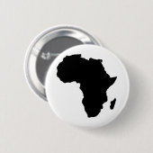 Kontur von Afrika Button (Vorne & Hinten)