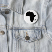 Kontur von Afrika Button (Beispiel)