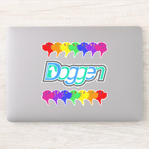 Konturaufkleber Deutsche Doggen Aufkleber