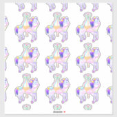 Konturaufkleber für Karussell (Blatt) Aufkleber (Blatt)