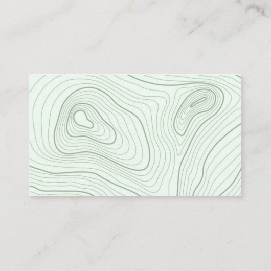 Konturen Terminkarte (Rückseite)