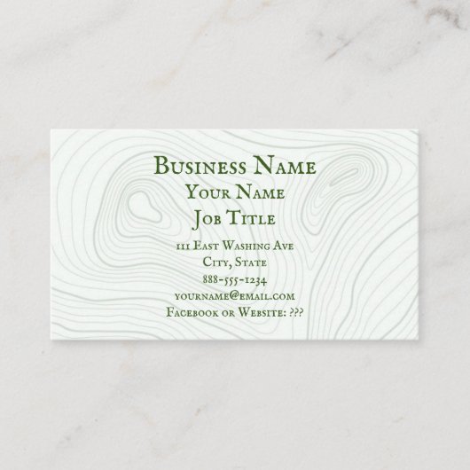 Konturen Terminkarte (Vorderseite)