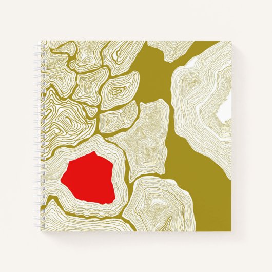 Konturen, topographisches Buch (Vorderseite)