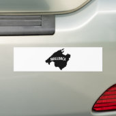 Konturnikone Mallorca Spanien Autoaufkleber (Auf Auto)