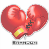 Kontursticker für Boxing Aufkleber (Vorderseite)