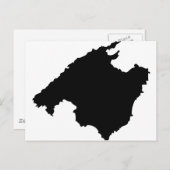 Kontursymbol Postkarte (Vorne/Hinten)