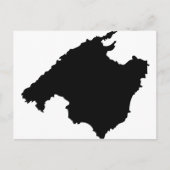 Kontursymbol Postkarte (Vorderseite)