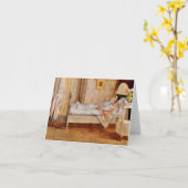 Konvaleszenz Karte (Gelbe Blume)