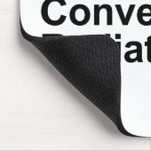 Konvektionsbestrahlung | Wärmeübertragung Mousepad (Ecke)