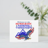 Konvention DNC Obama Postcard Postkarte (Stehend Vorderseite)