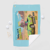 Konvention microfiber golf towel golfhandtuch (Insitu)