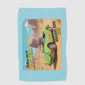 Konvention microfiber golf towel golfhandtuch (Vorderseite)