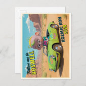 konvention post card postkarte (Vorne/Hinten)