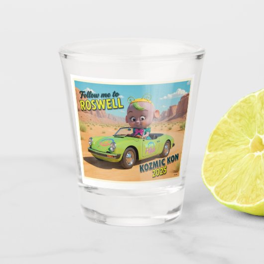 Konvention-Shotglas Schnapsglas (Vorderseite)