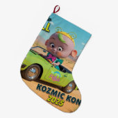 Konvention Strumpf Großer Weihnachtsstrumpf (Vorderansicht (hängend))