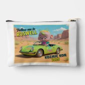 Konvention Tüte Zipper Zubehörtasche (Rückseite)