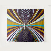 Konvergenzband Wandteppich (Vorderseite (Horizontal))