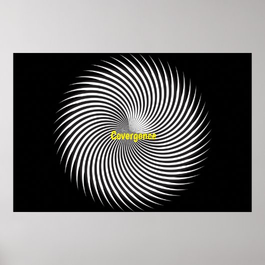Konvergenzplakat Poster (Vorne)