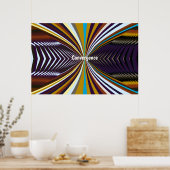 Konvergenzplakat Poster (Küche)