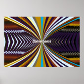 Konvergenzplakat Poster (Vorne)